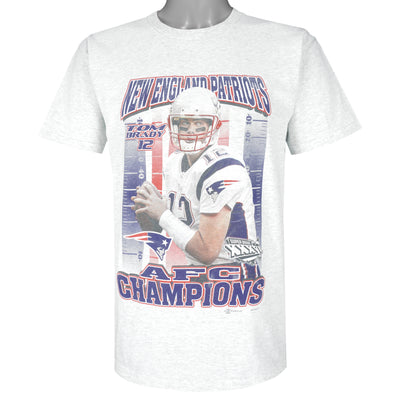 Vintage New England Patriots T-Shirt Tom Brady #12 – Glorydays Fine Goods