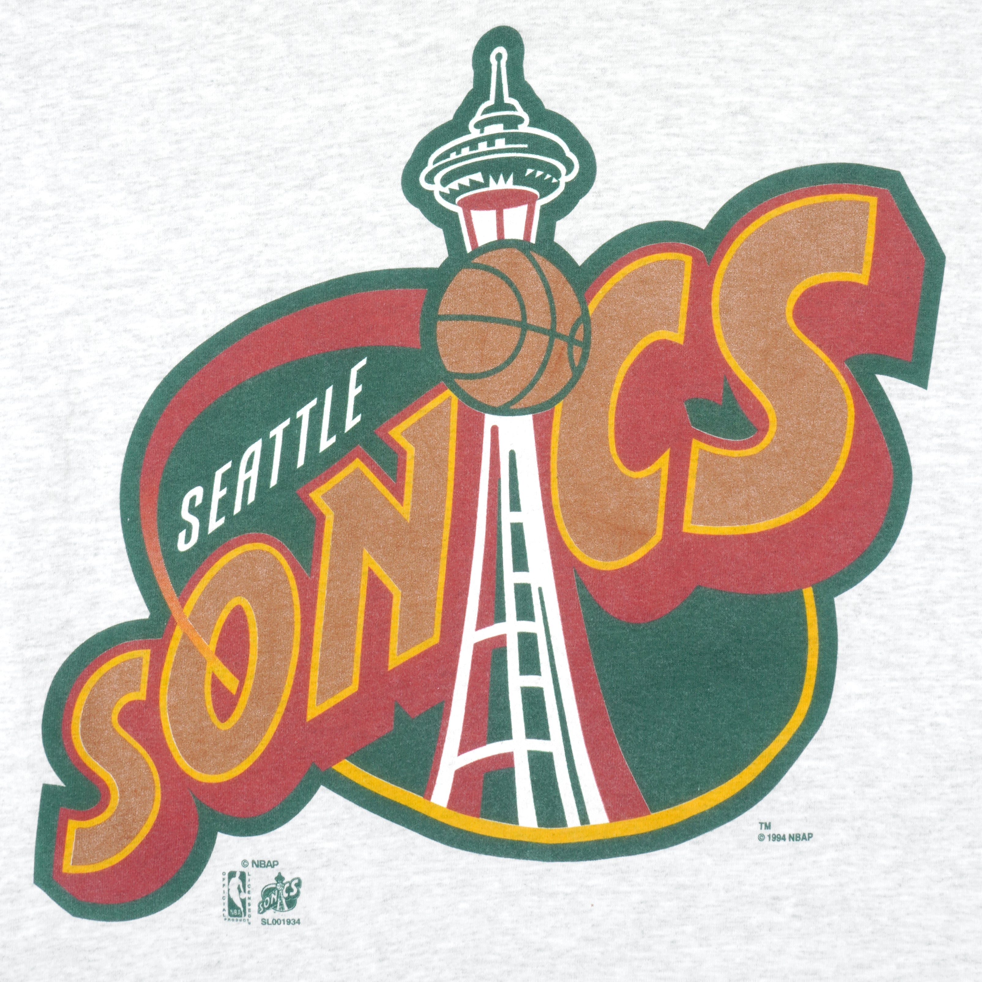 Sonics Vintage 90's NBA Salem Shirt