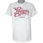 Vintage (Lee) - The Righteous Brothers Tour T-Shirt 1991 Large