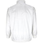 Reebok - White Zip-Up Windbreaker 1990s Medium Vintage Retro