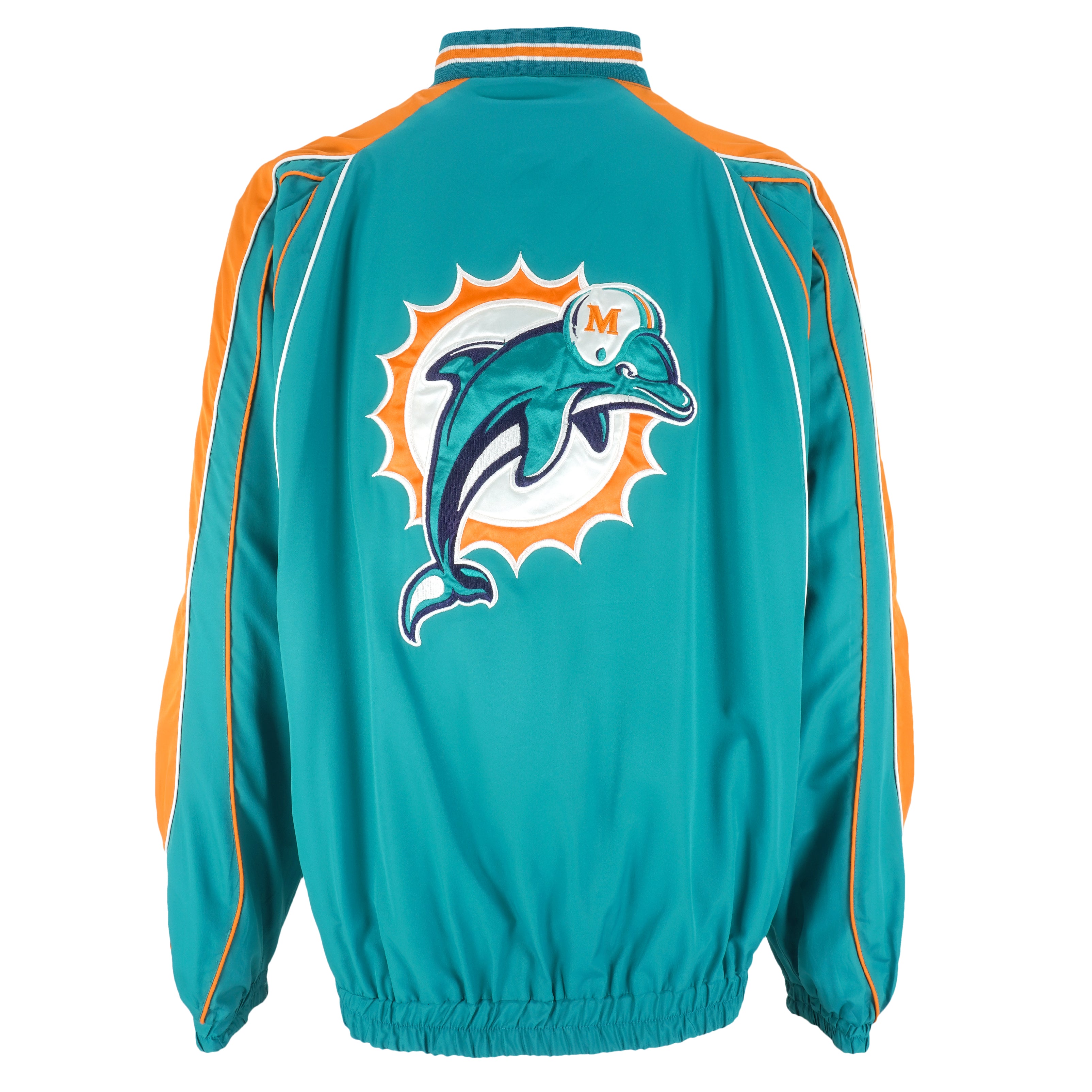 Vintage VTG 90s Miami Dolphins Starter Pro Line 1/4 Zip Jacket