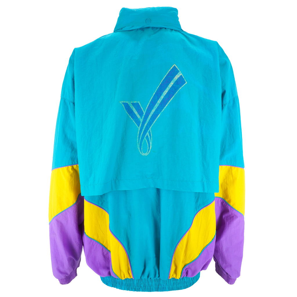 Reebok - Blue Victoria Commonwealth Games Windbreaker 1994 X-Large Vintage Retro