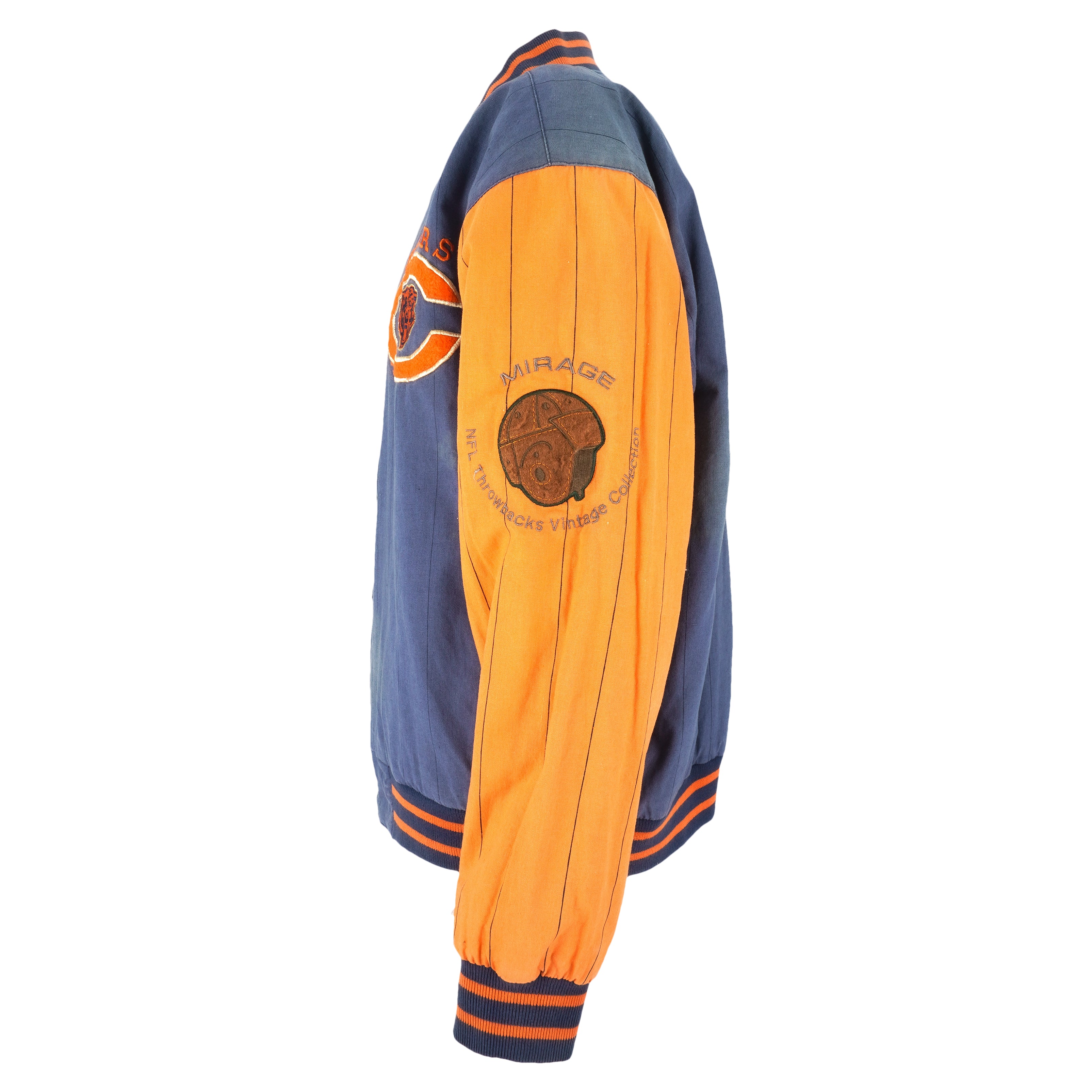 Reversible Bears NFL Throwbacks Vintage Collection 1963 NFL Champions  Jacket Lrg