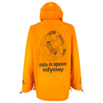 Vintage - Yellow Spell-Out Hooded Windbreaker 2001 X-Large Vintage Retro