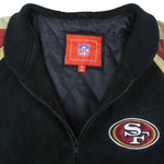 Vintage NFL - San Francisco '49ers' Zip-Up Suede Jacket 1990's X