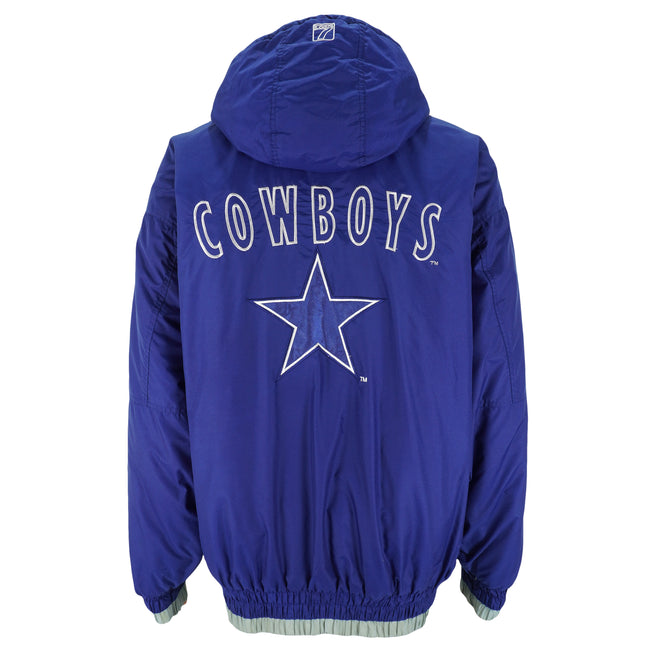 Vintage NFL (Logo 7) - Dallas 'Cowboys' Hooded Jacket 1990's X