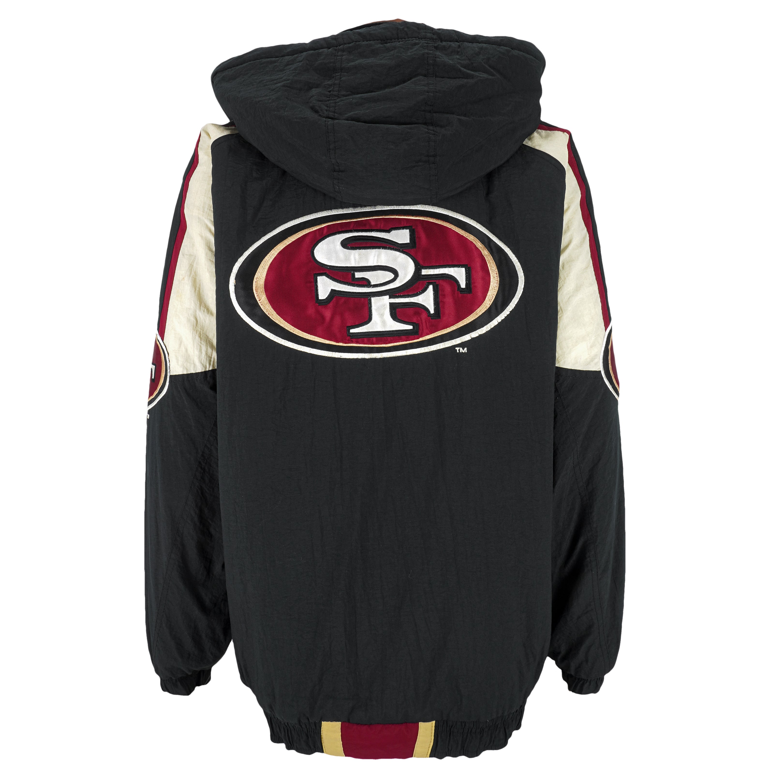 Vintage Starter - San Francisco '49ers' Hooded Jacket 1990's Large