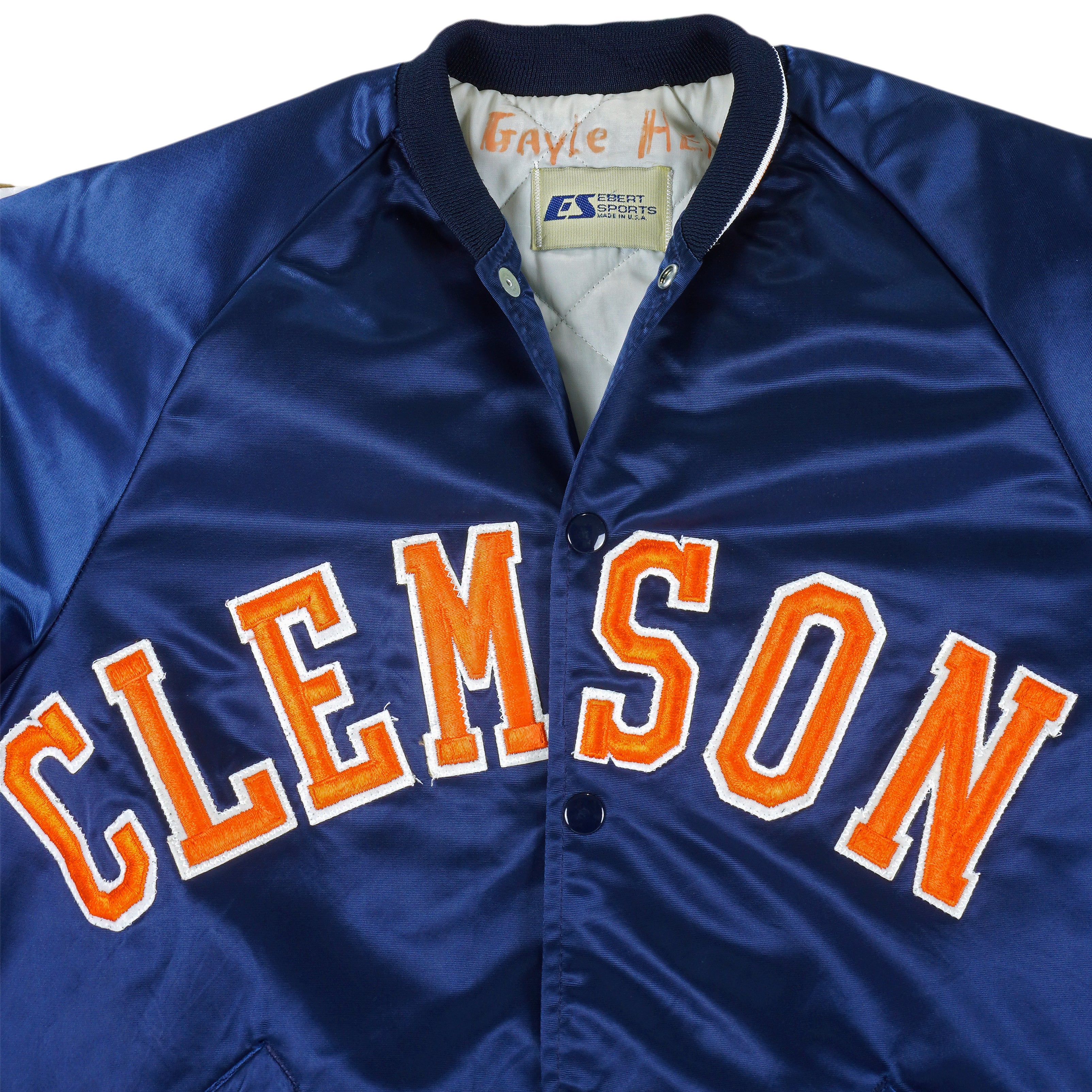 Vintage hot sale clemson jacket