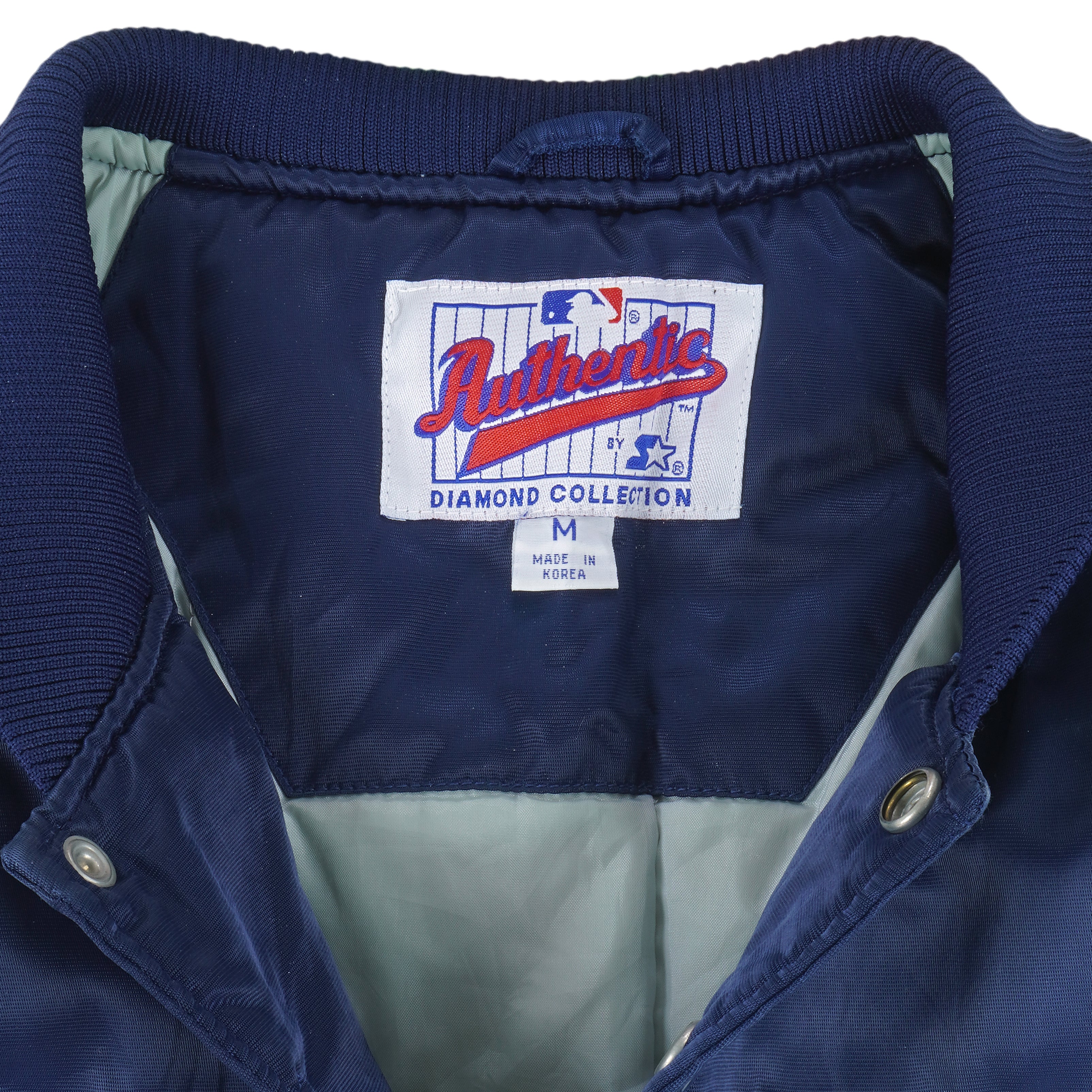Seattle Mariners 90s vintage MLB satin bomber jacket. Made in
