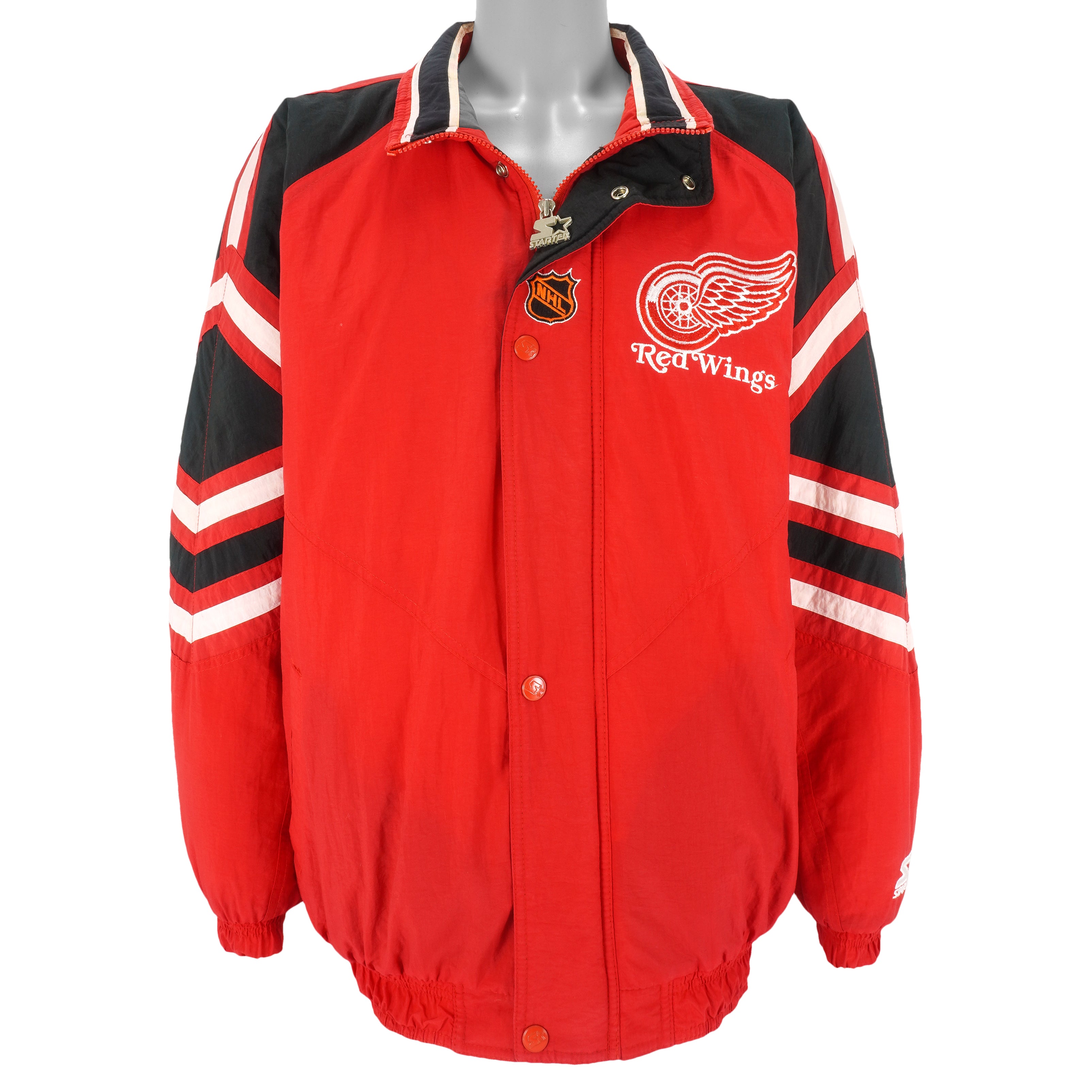 Vintage Detroit Red Wings Starter Fashion Series Blue NHL Hockey