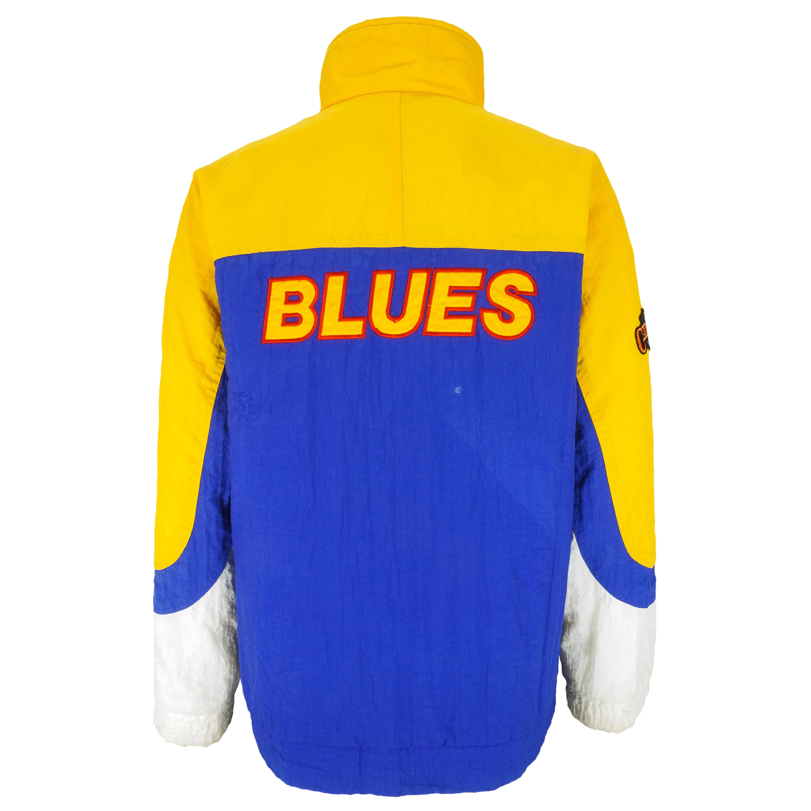 St. Louis Blues Black and Blue Varsity Jacket - NHL Varsity Jacket