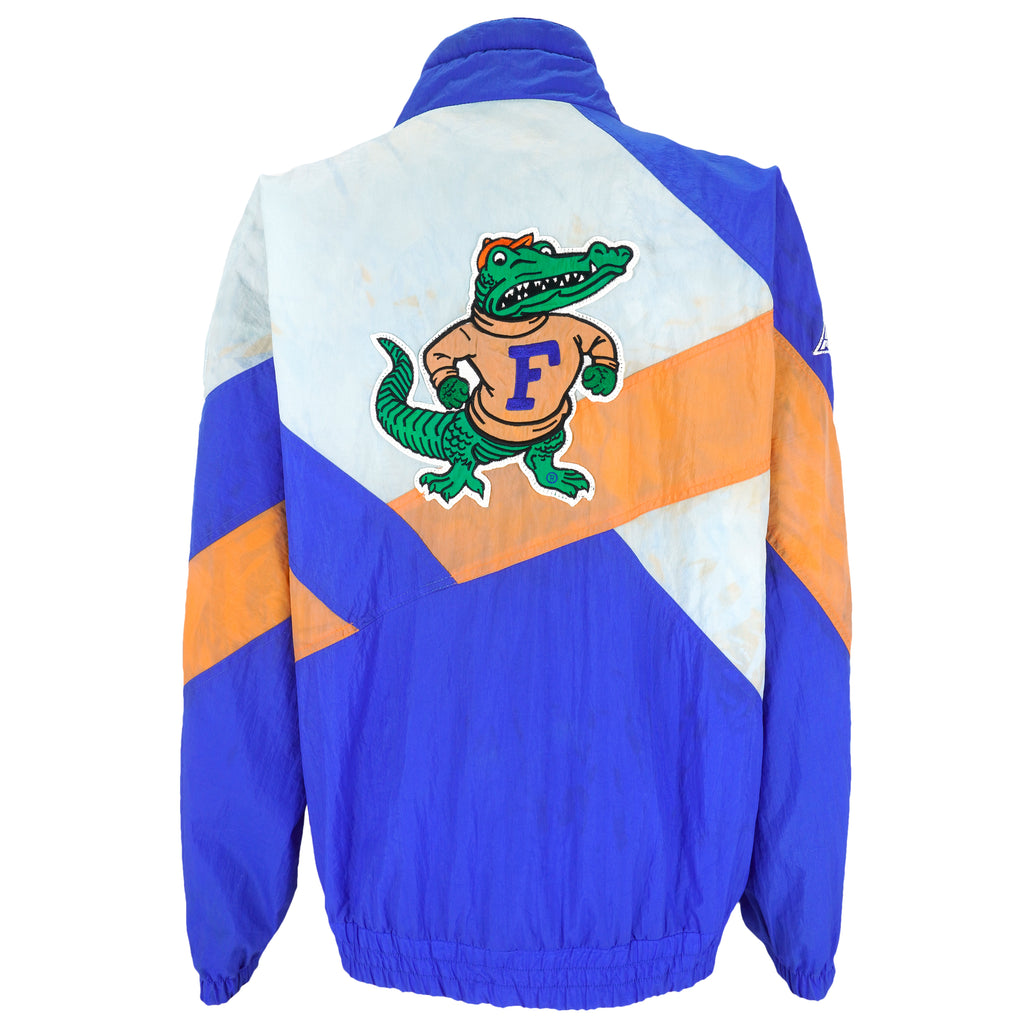 Vtg 90s APEX ONE newest Men's L Florida Gators Full Zip Windbreaker Nylon Jacket NCAA