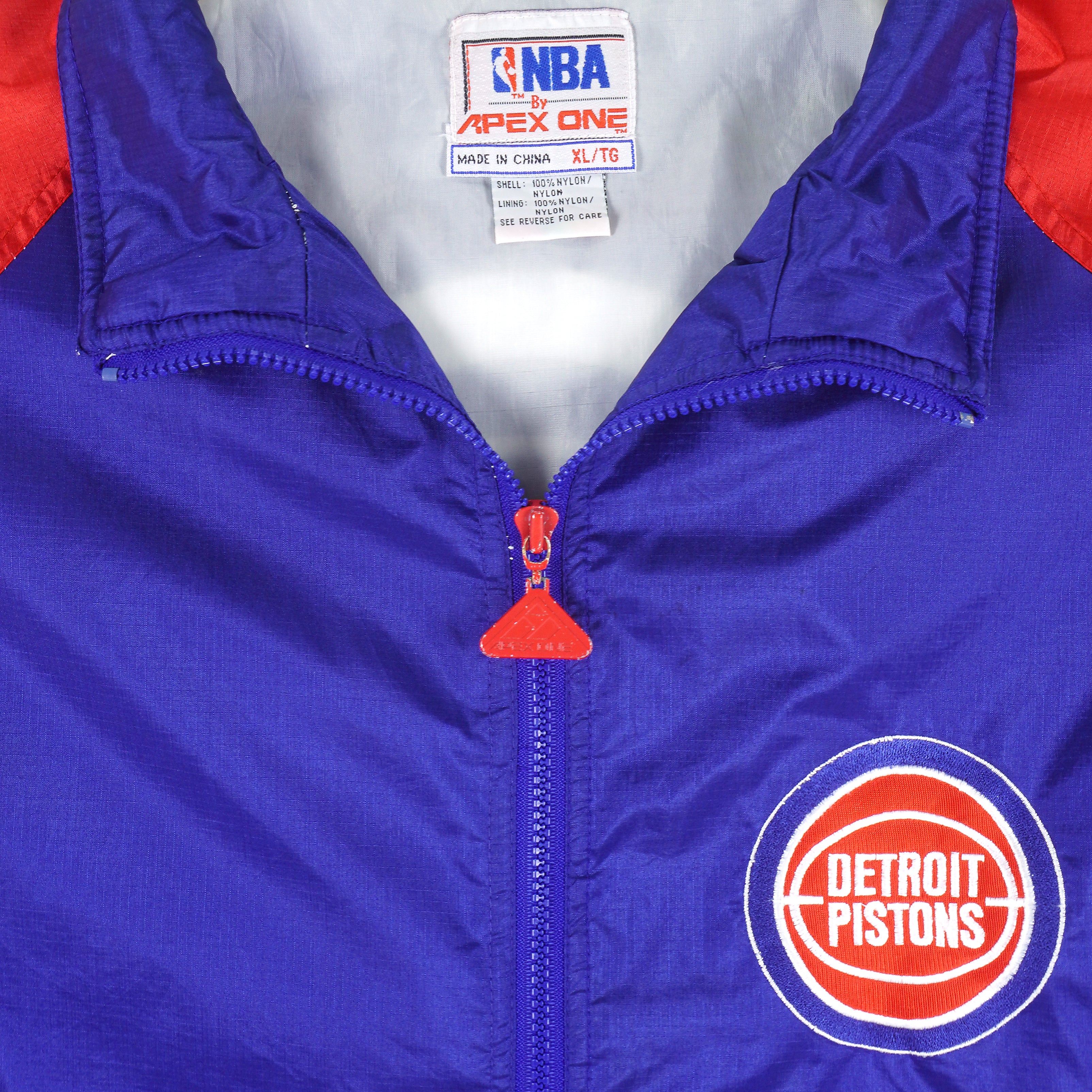 Vintage 90s Clothing NBA Detroit Pistons Basketball Men Size 
