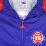 NBA (Apex one) - Detroit Pistons Windbreaker 1990s X-Large Vintage Retro Basketball