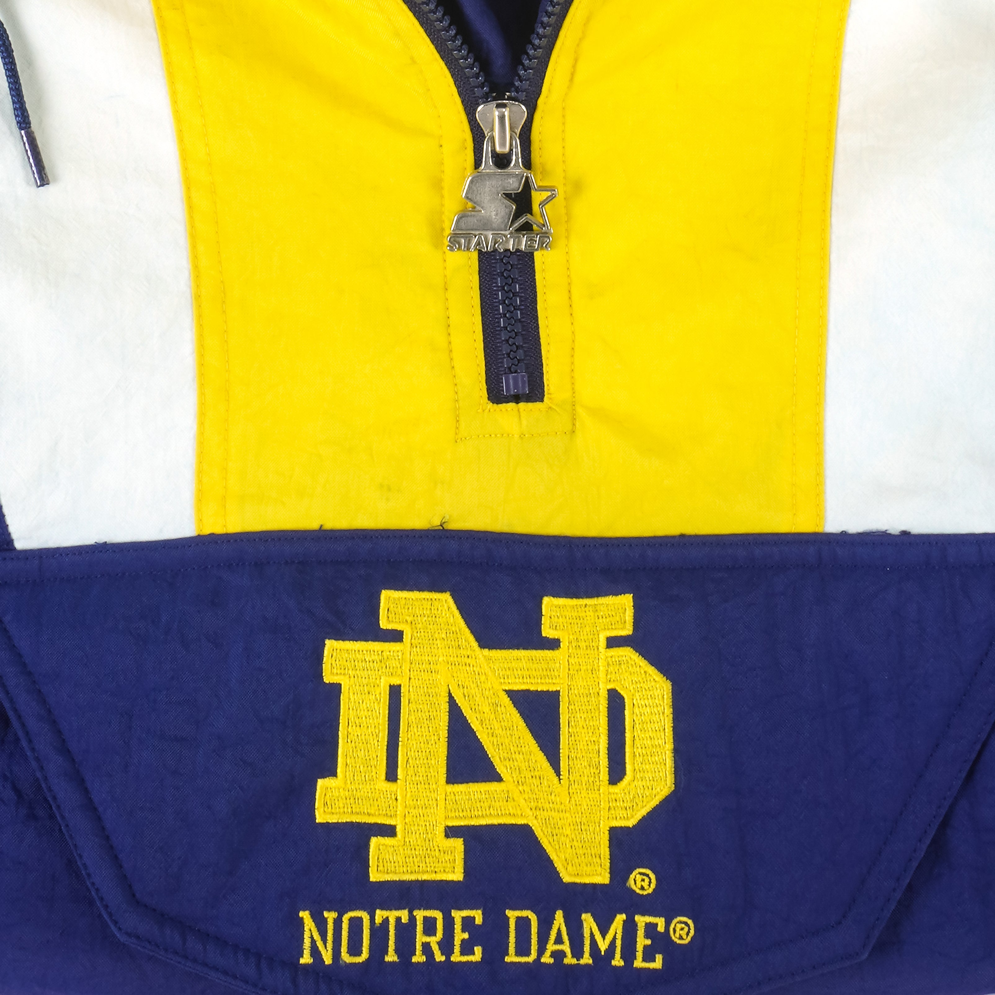 90s Notre Dame Fighting Irish Starter Jacket - Men's Large