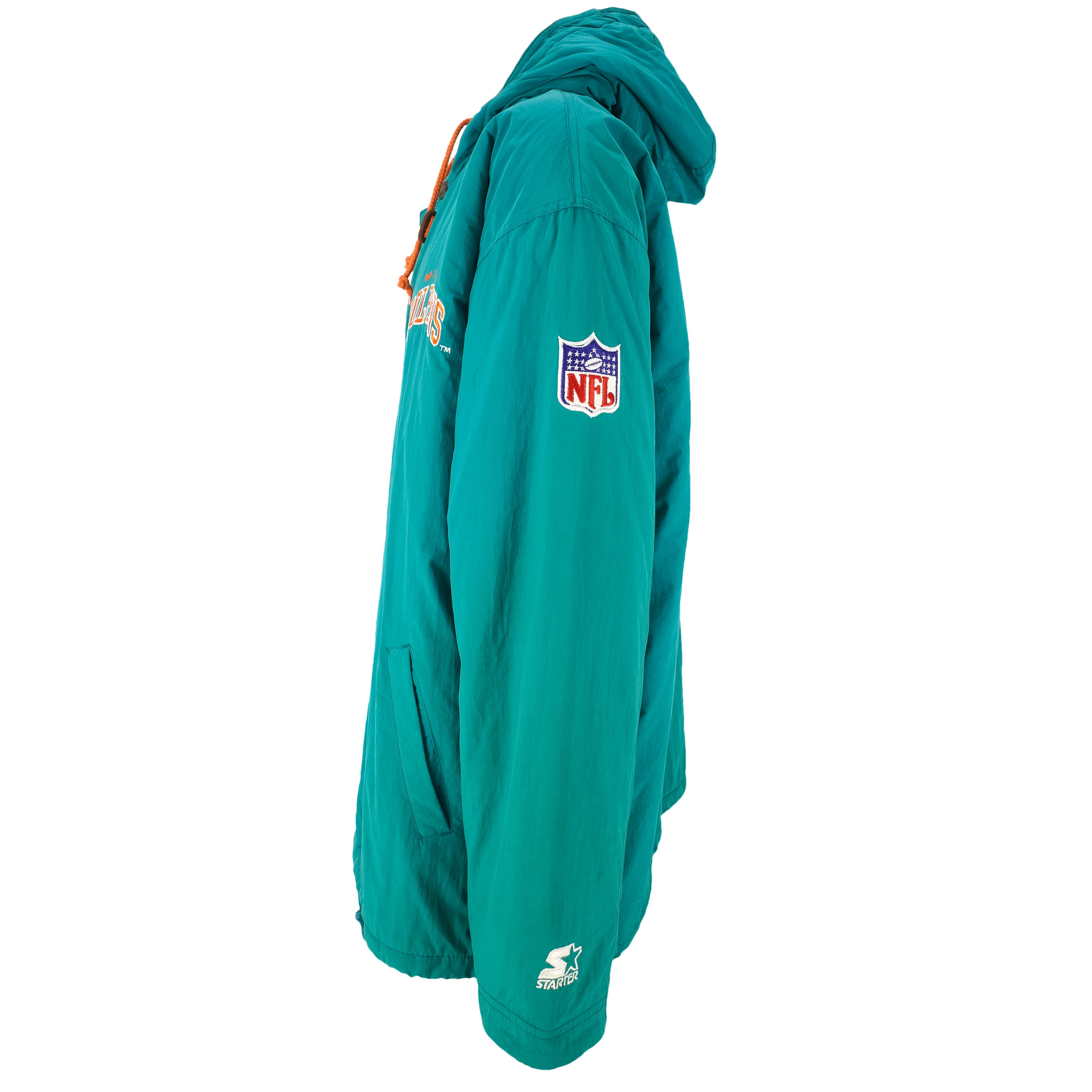 Vintage 90s NFL Miami Dolphins Pro Player 1/4-Zip Sweater