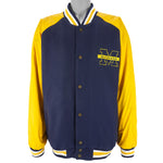 NCAA (Steve & Barrys) - Michigan Wolverines Jacket 1990s XX-Large Vintage Retro Football College