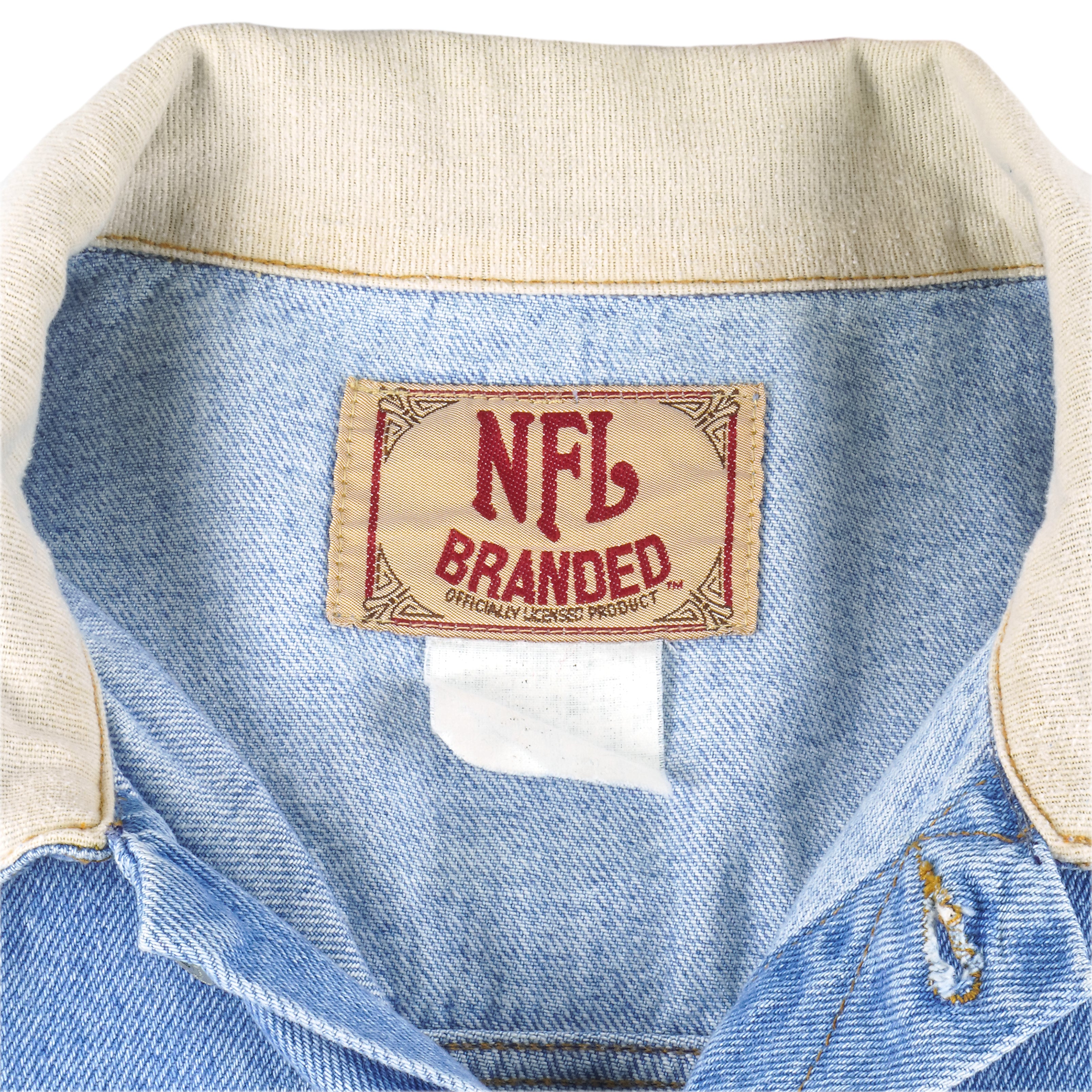 Pittsburgh Steeler Sleeveless Denim Jacket 