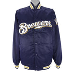 Milwaukee Brewers MLB Starter Vintage Full Zip Team Jacket
