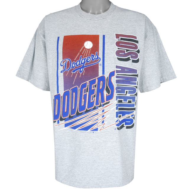 MLB Korea - Big Logo Face T-Shirt - La Dodgers White / XL