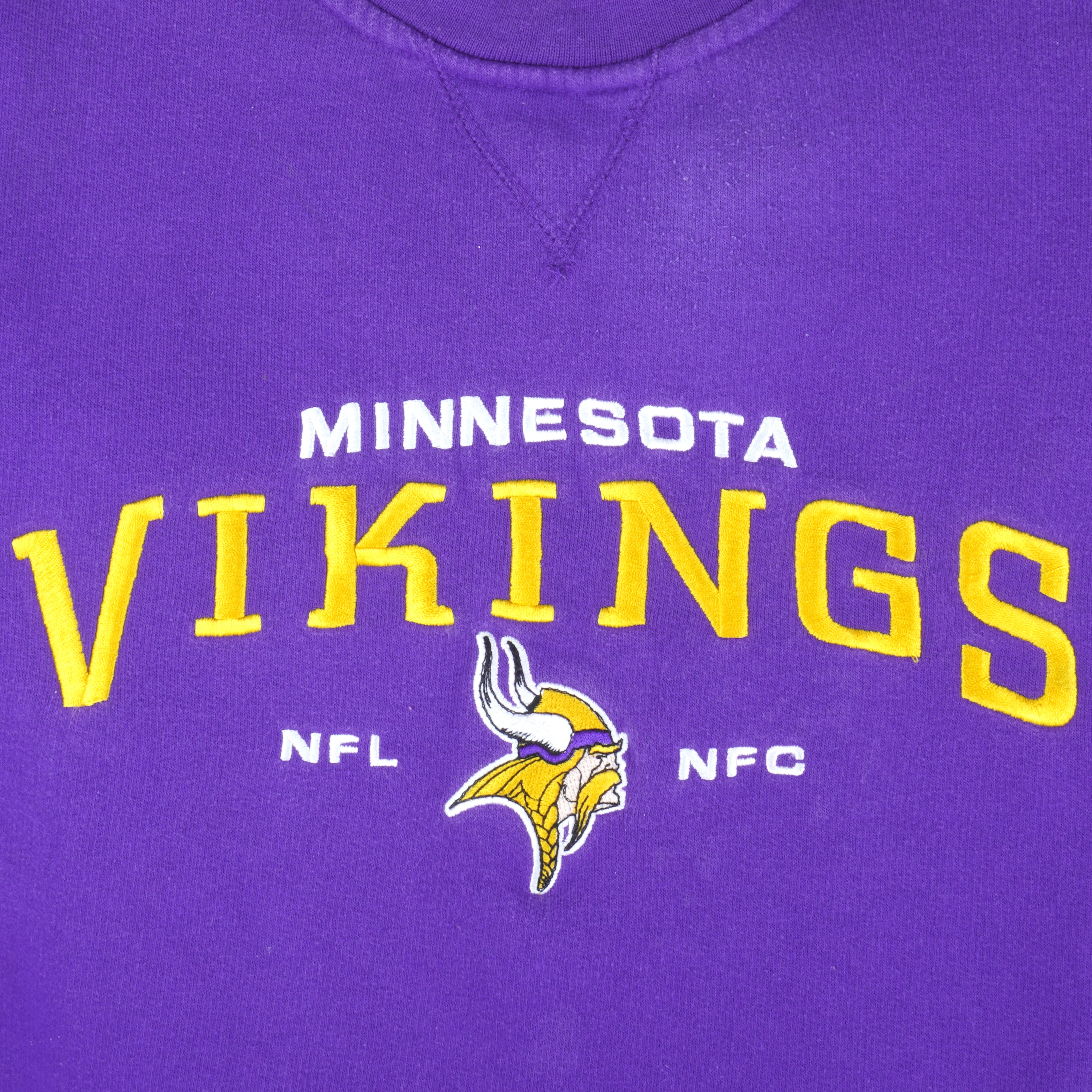 Vintage 90s NFL Minnesota Vikings Big Print Sweatshirt 