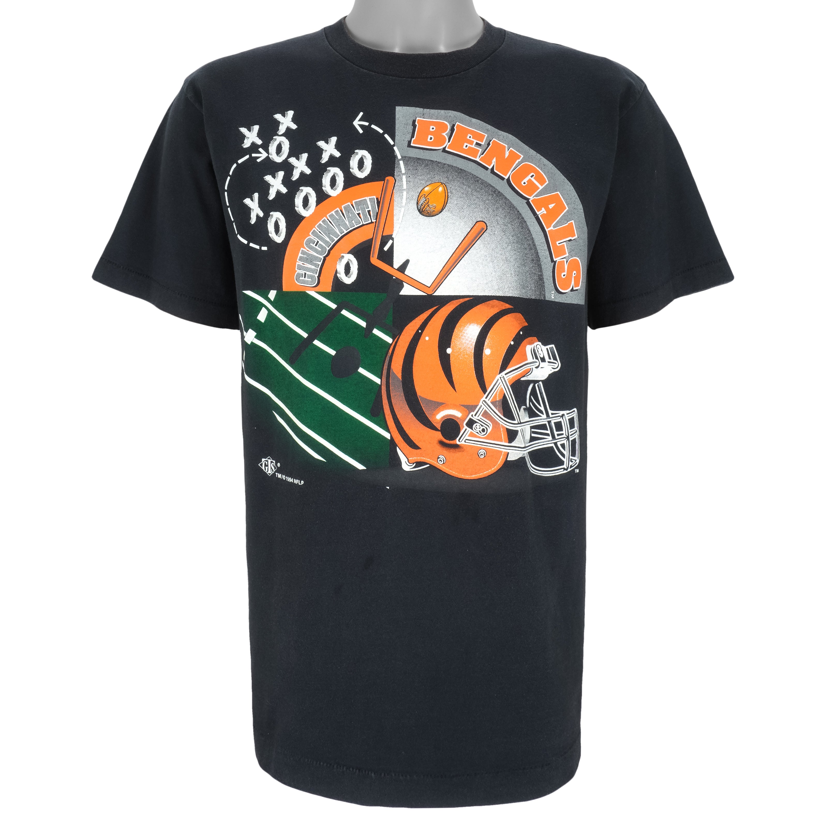 Vintage NFL (Hanes) - Cincinnati Bengals Single Stitch T-Shirt