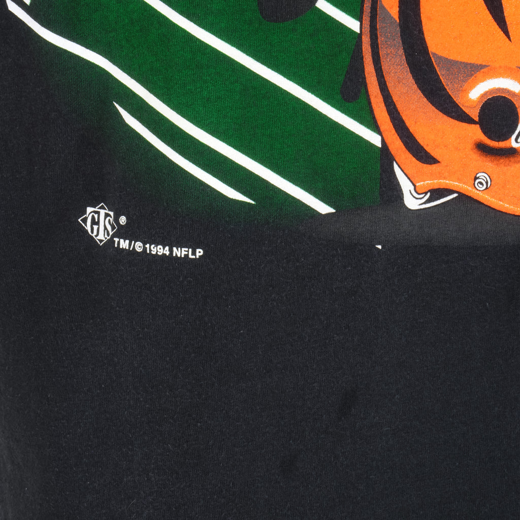 NFL (GTS) - Cincinnati Bengals T-Shirt 1994 Large Vintage Retro