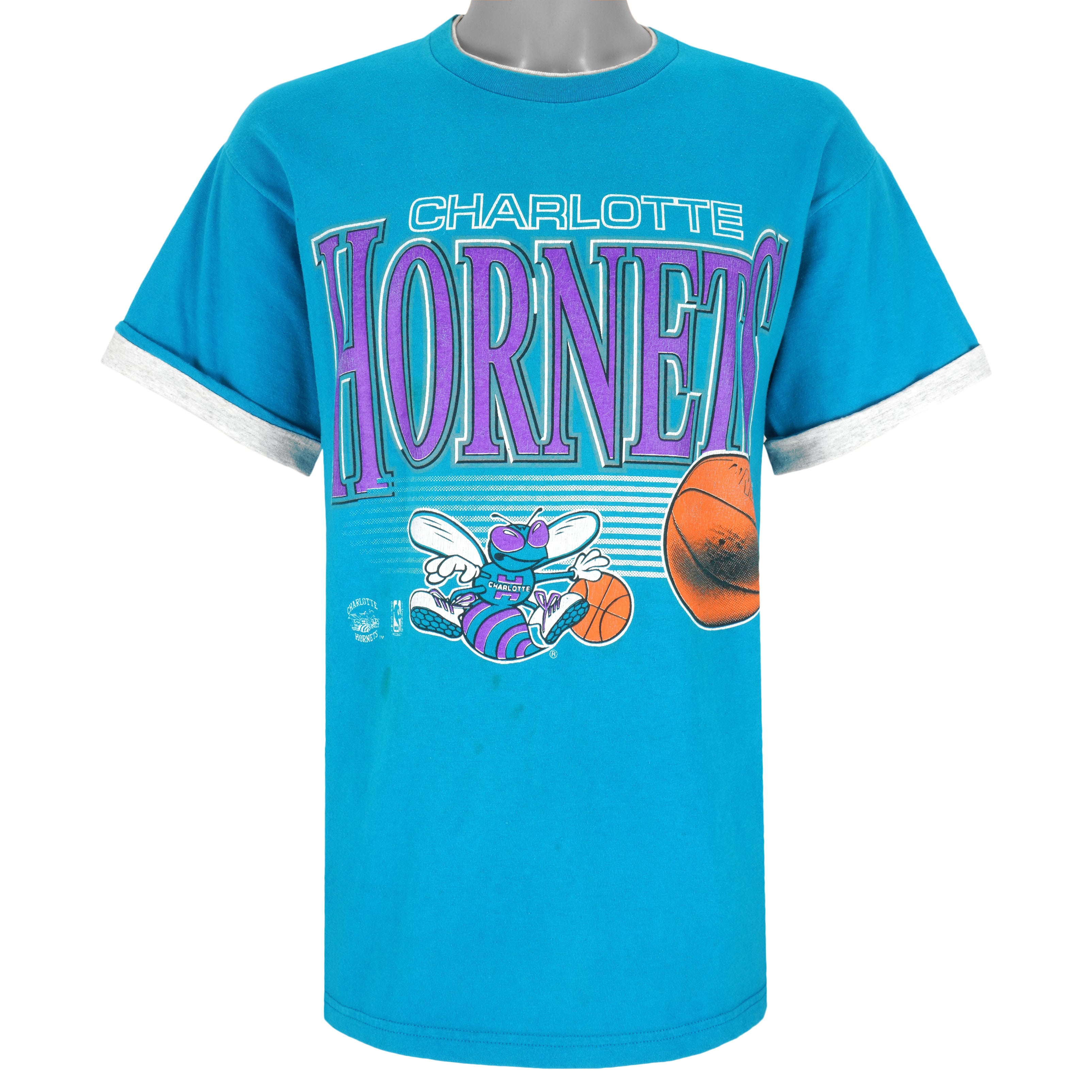 Vintage NBA (Competitor) - Charlotte Hornets T-Shirt 1990s Large – Vintage  Club Clothing