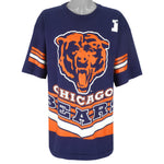 NFL (Salem) - Chicago Bears Big Logo T-Shirt 1995 XX-Large Vintage Retro Football