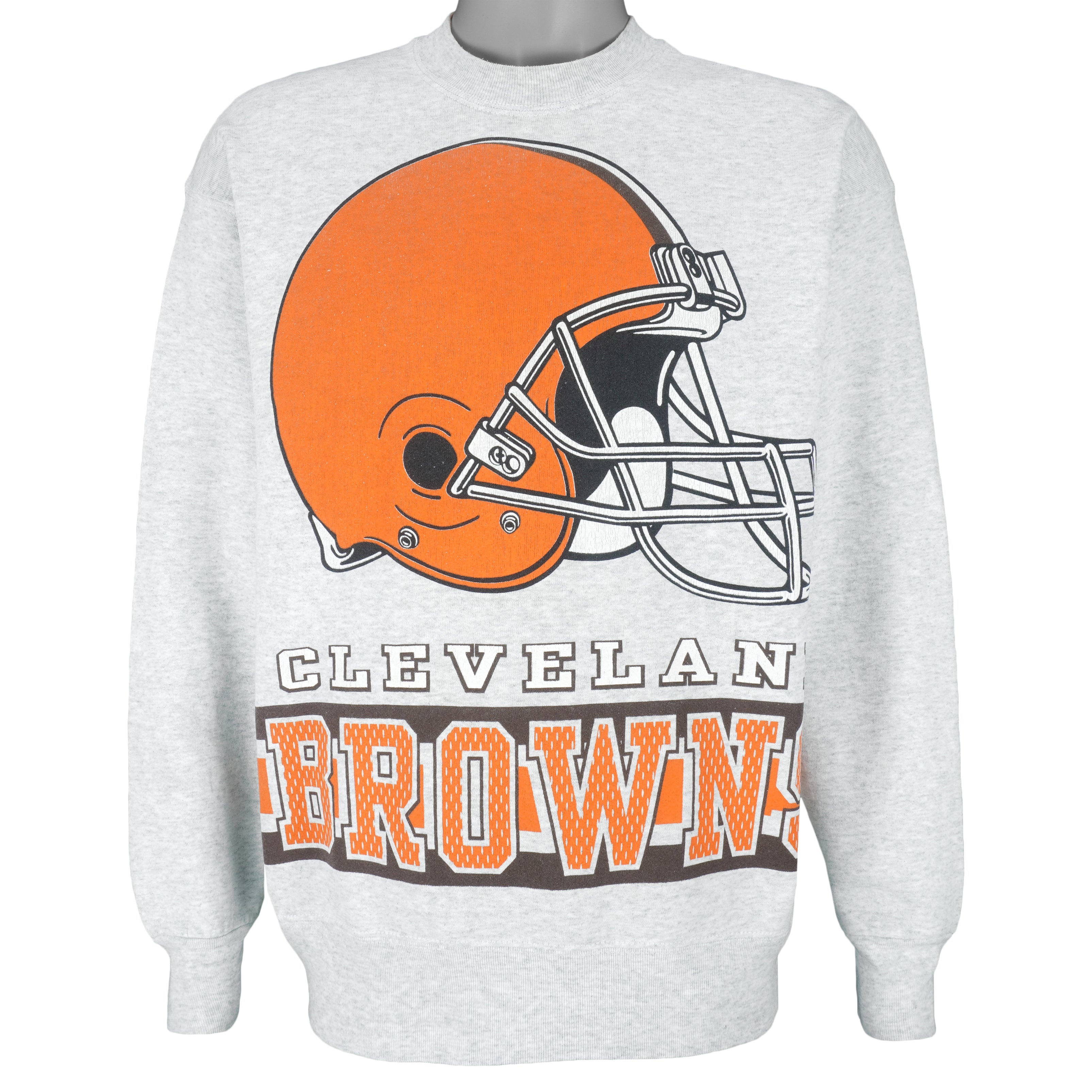 Vintage NFL (Garan Inc) - Cleveland Browns Crew Neck Sweatshirt 1990s X-Large