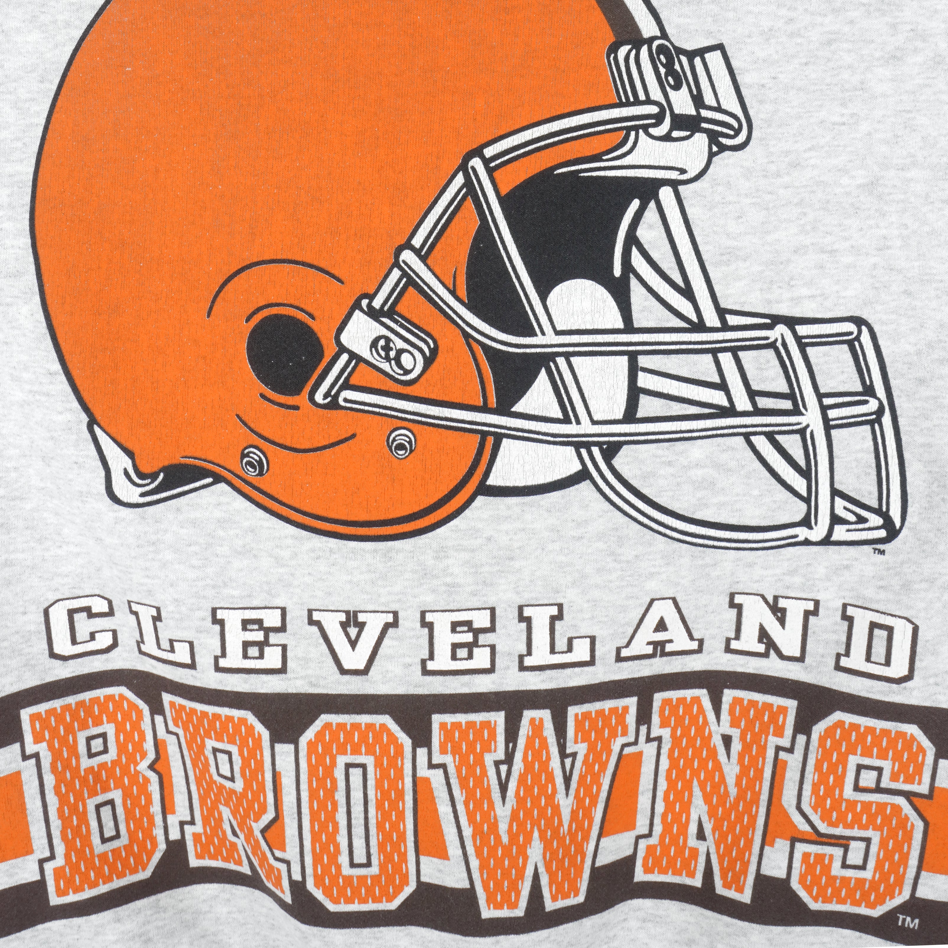 Vintage NFL Cleveland Browns Logo 7 Sweater Brown (L)