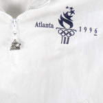 Starter - Atlanta Olympics 1/4 Zip Windbreaker 1990s Medium Vintage Retro