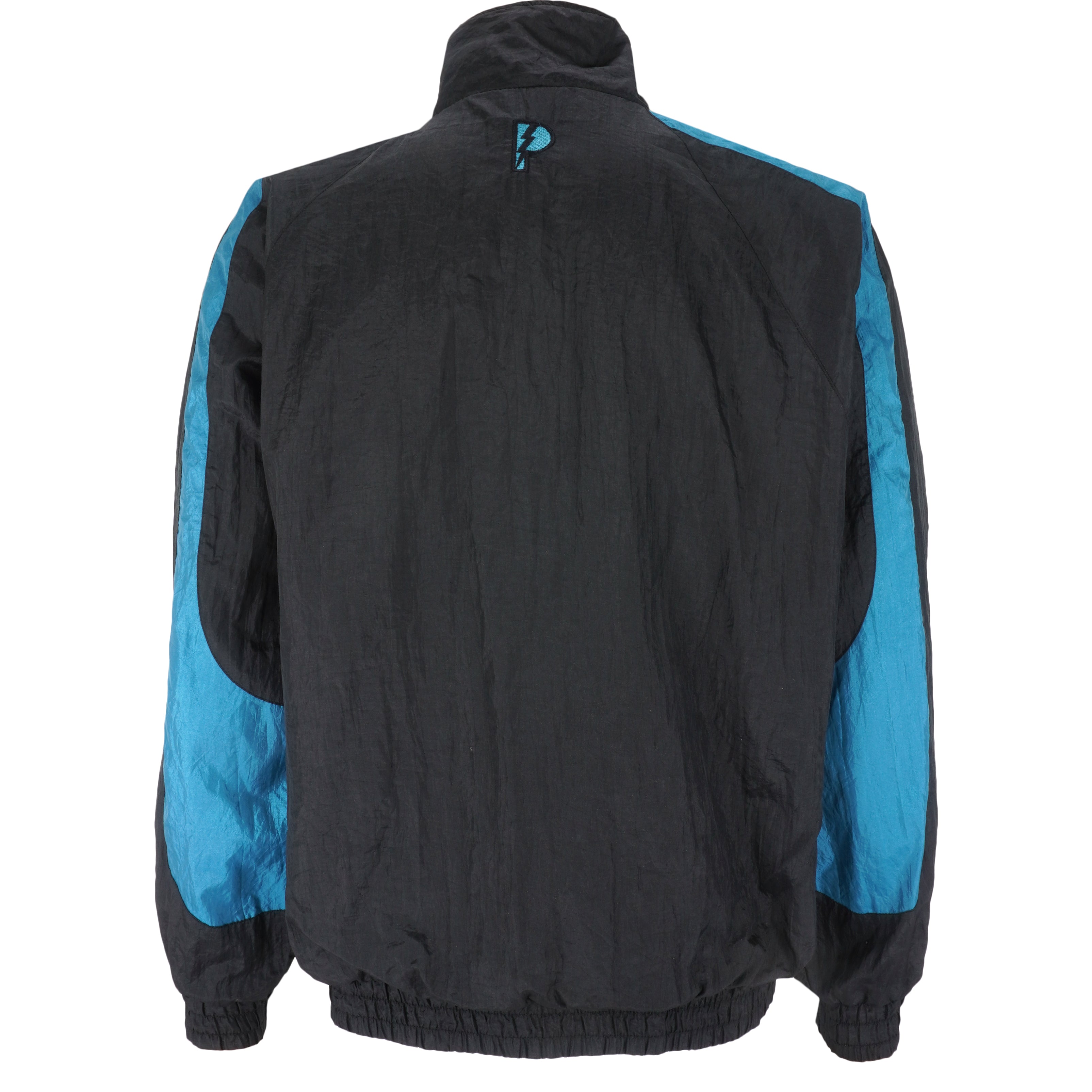 Jacksonville Jaguars Starter Black and Blue Satin Jacket