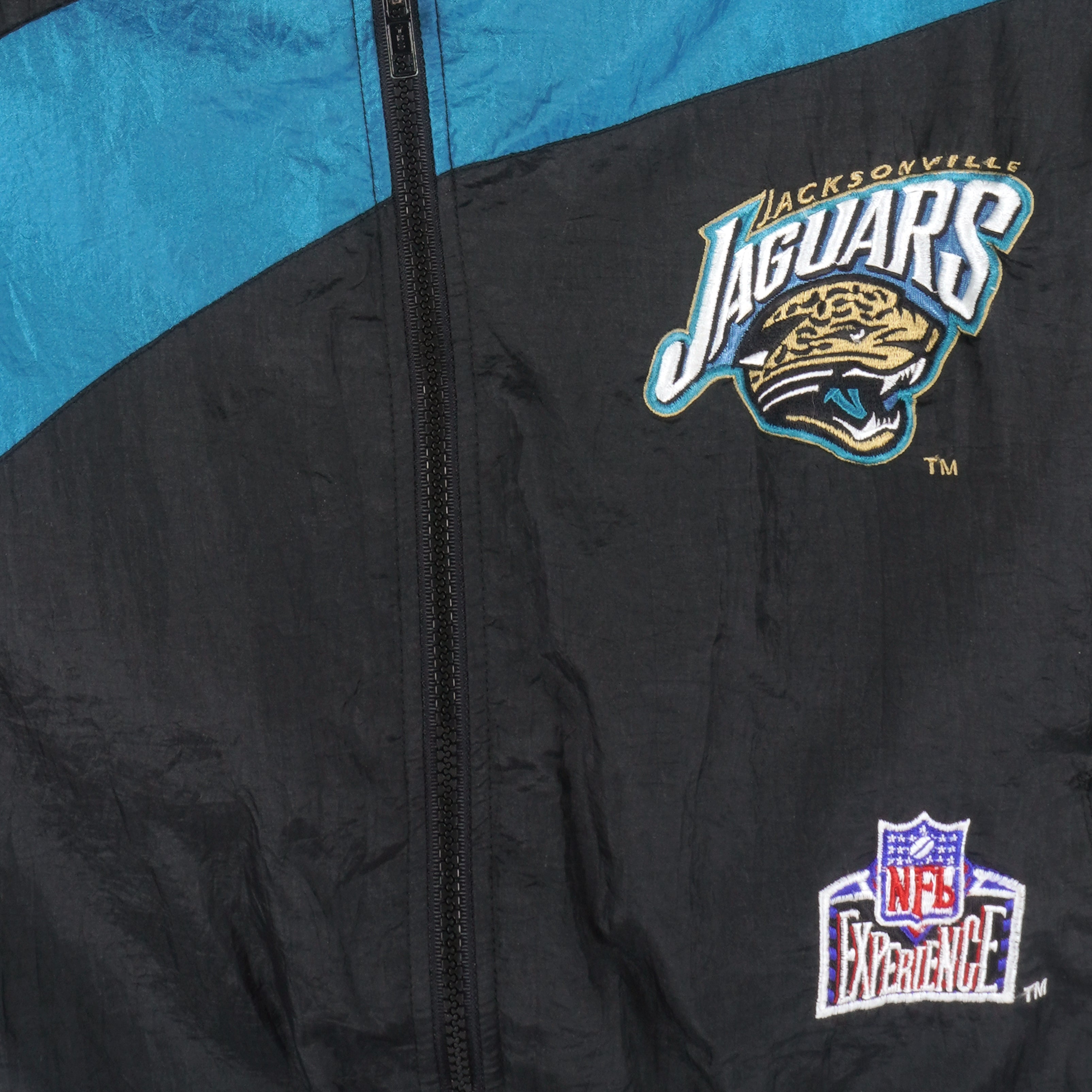 Men's vintage 90's Pro Player NFL Jacksonville Jaguars windbreaker