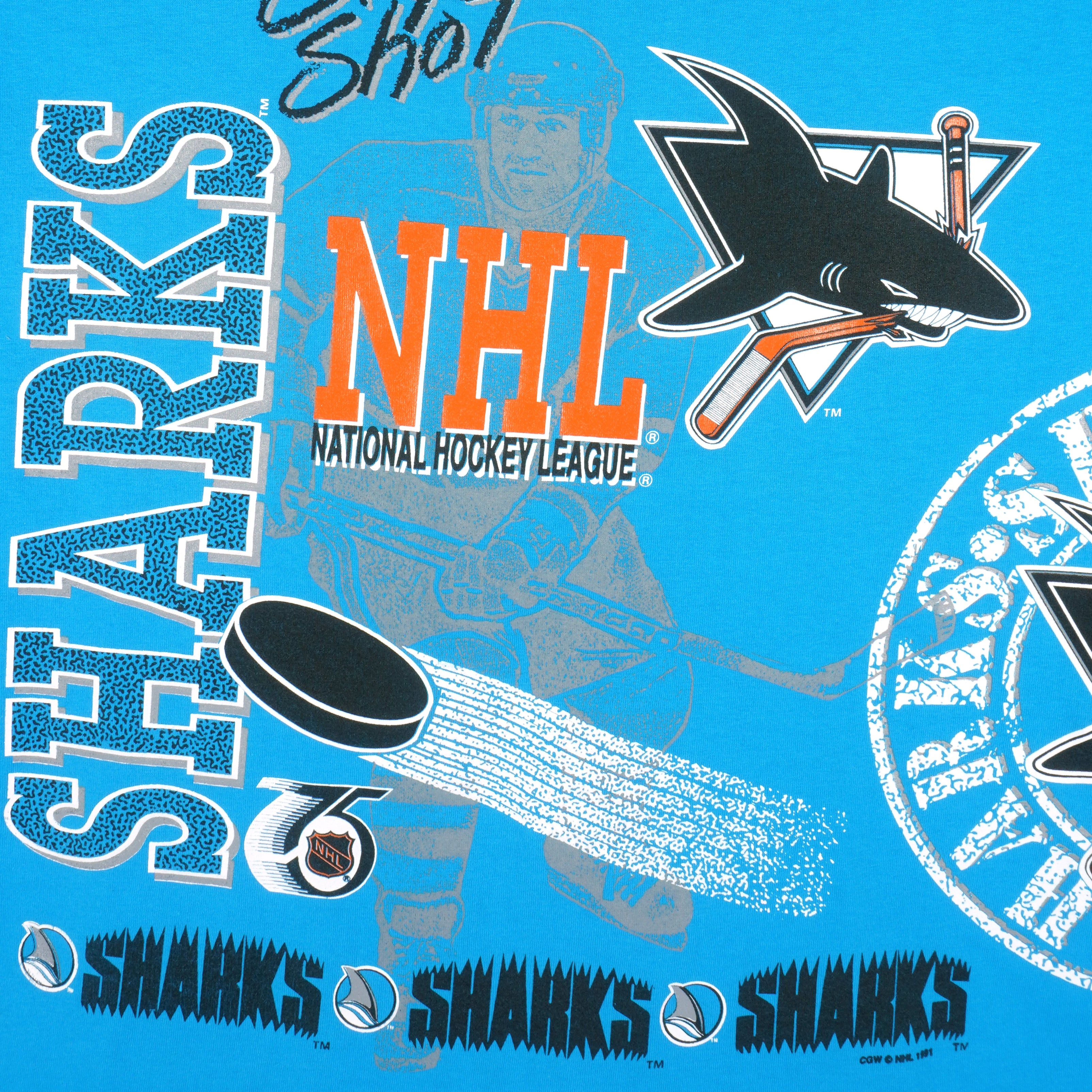  San Jose Sharks Embroidered Team Logo Collectible