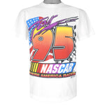 NASCAR (Champ) - Winston Cup Schedule Tour T-Shirt 1995 Large