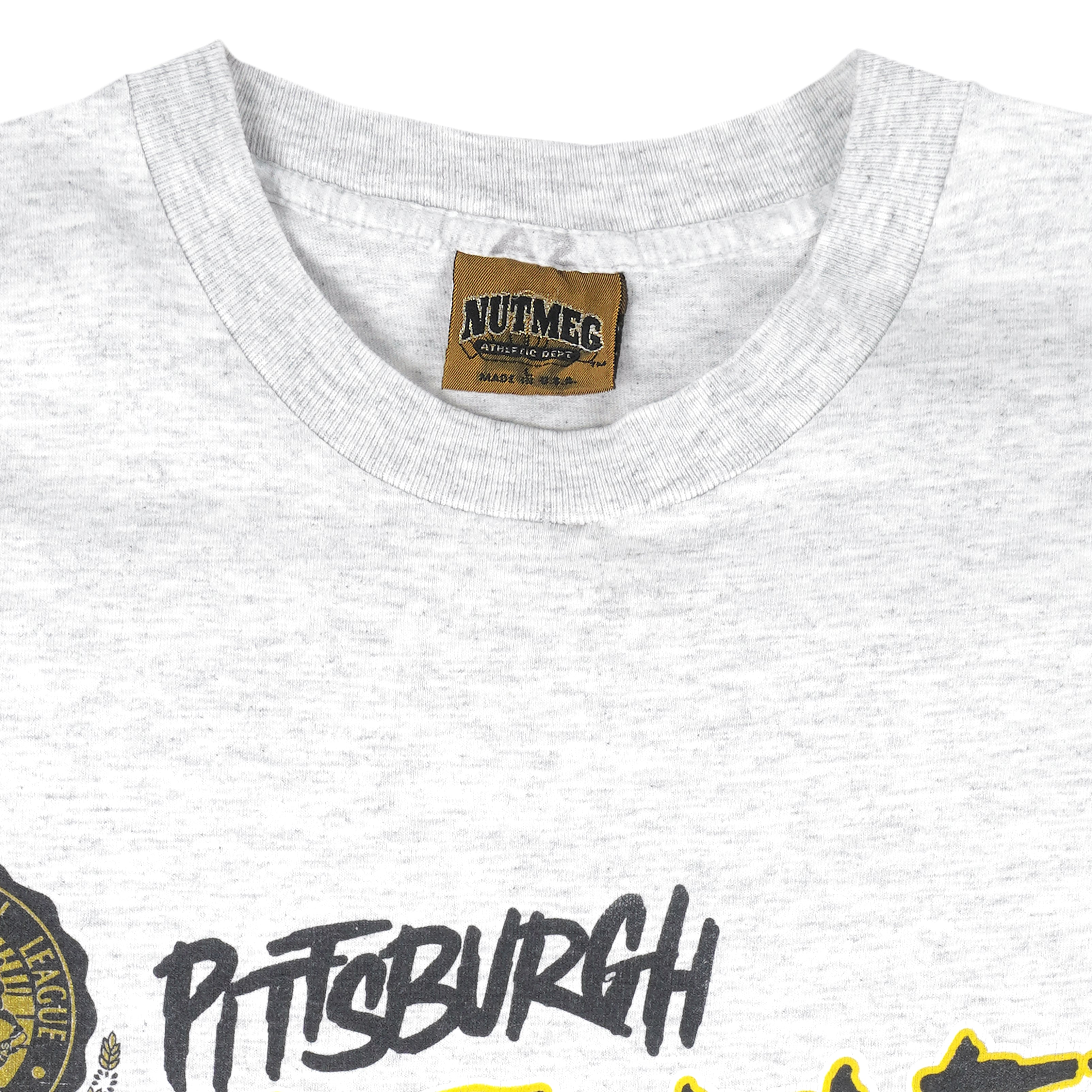 Vintage 90s PITTSBURGH STEELERS NFL Logo 7 T-Shirt L