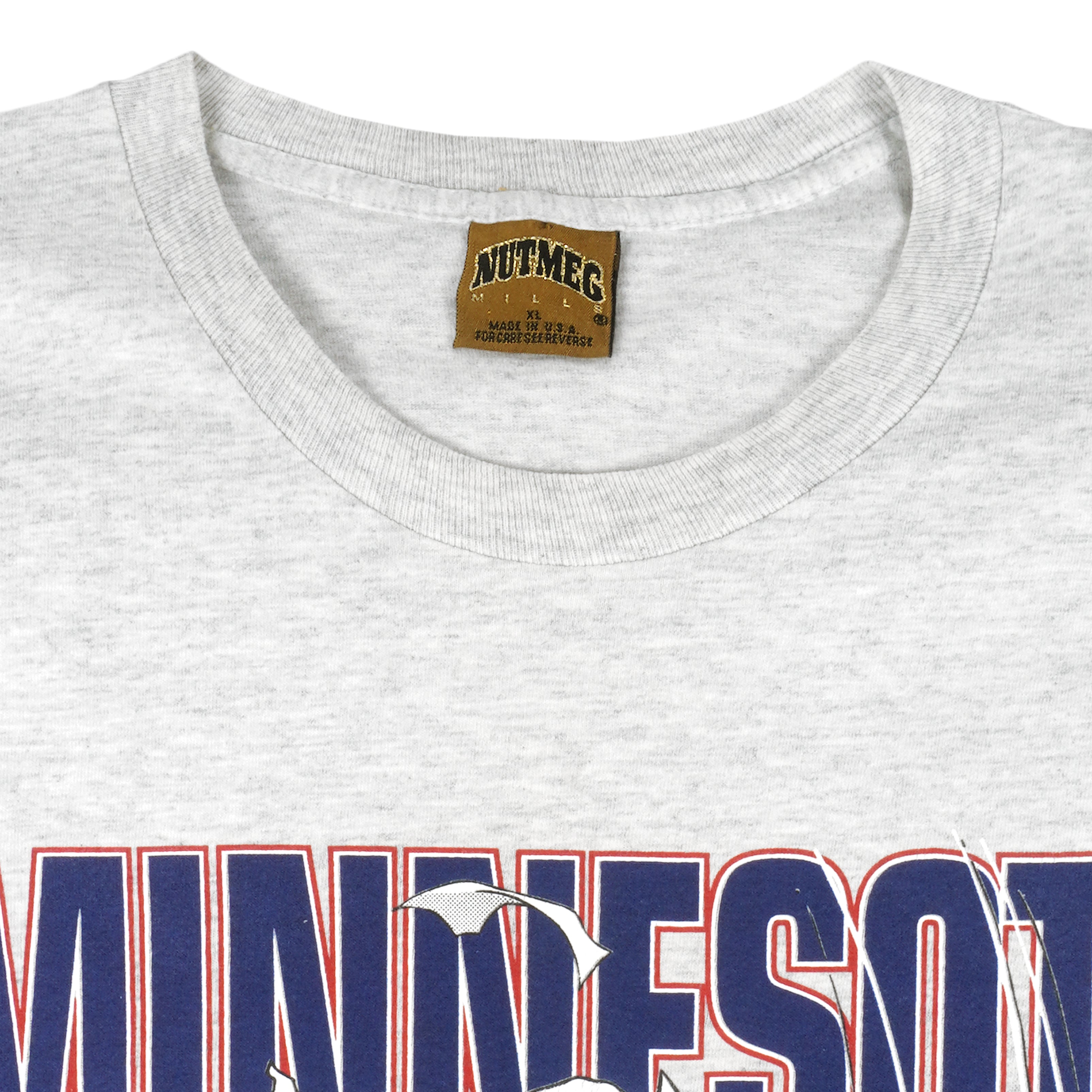 Minnesota Twins World Series Champs T-Shirt from Homage. | Ash | Vintage Apparel from Homage.