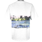 Vintage (Oneita) - Okefenokee Swamp Park Spell-Out T-Shirt 1990s X-Large Vintage Retro