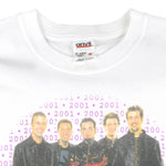 Vintage (Anvil) - NSYNC Spell-Out T-Shirt 2001 Medium Vintage Retro