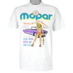 Vintage - Mopar Muscle Car Single Stitch T-Shirt 1997 Medium