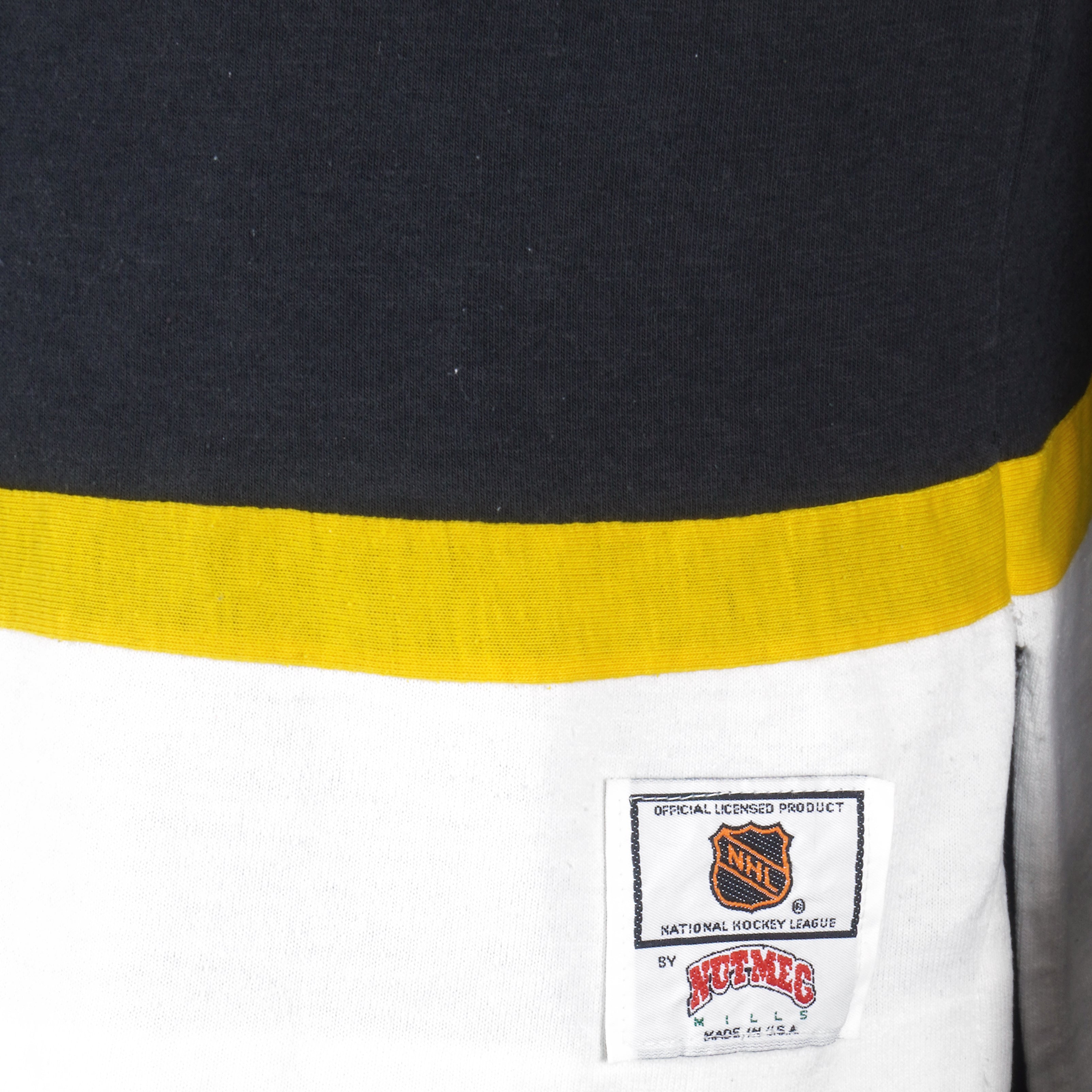 LegacyVintage99 Vintage Pittsburgh Penguins T Shirt Tee Nutmeg Mills Made USA Size Large L NHL Hockey Pennsylvania 1990s 90s