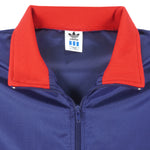 Adidas - Blue Zip-Up Jacket 1990s Large Vintage Retro