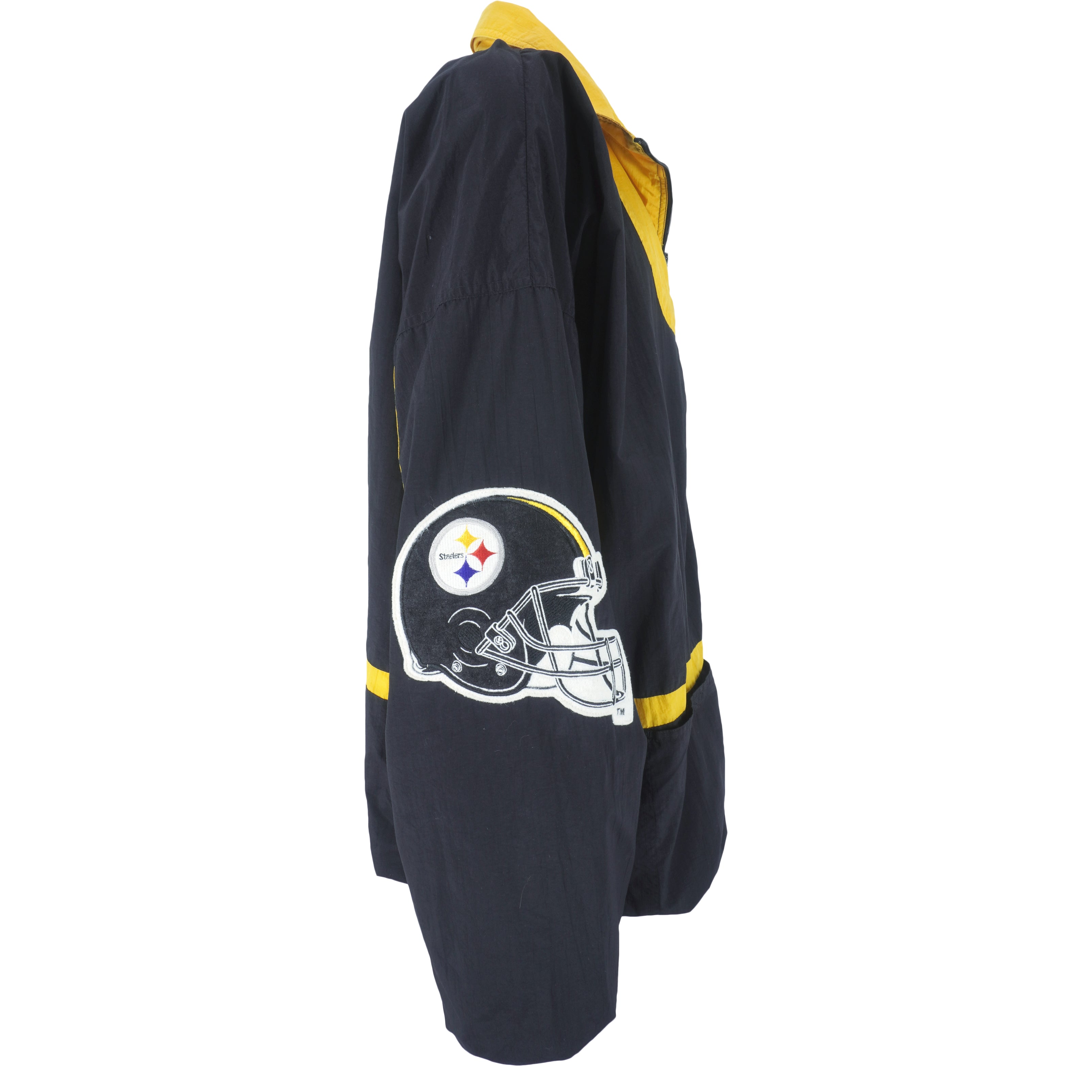 Vintage 90s NFL Pittsburgh Steelers Windbreaker Zip Jacket -   Hong Kong