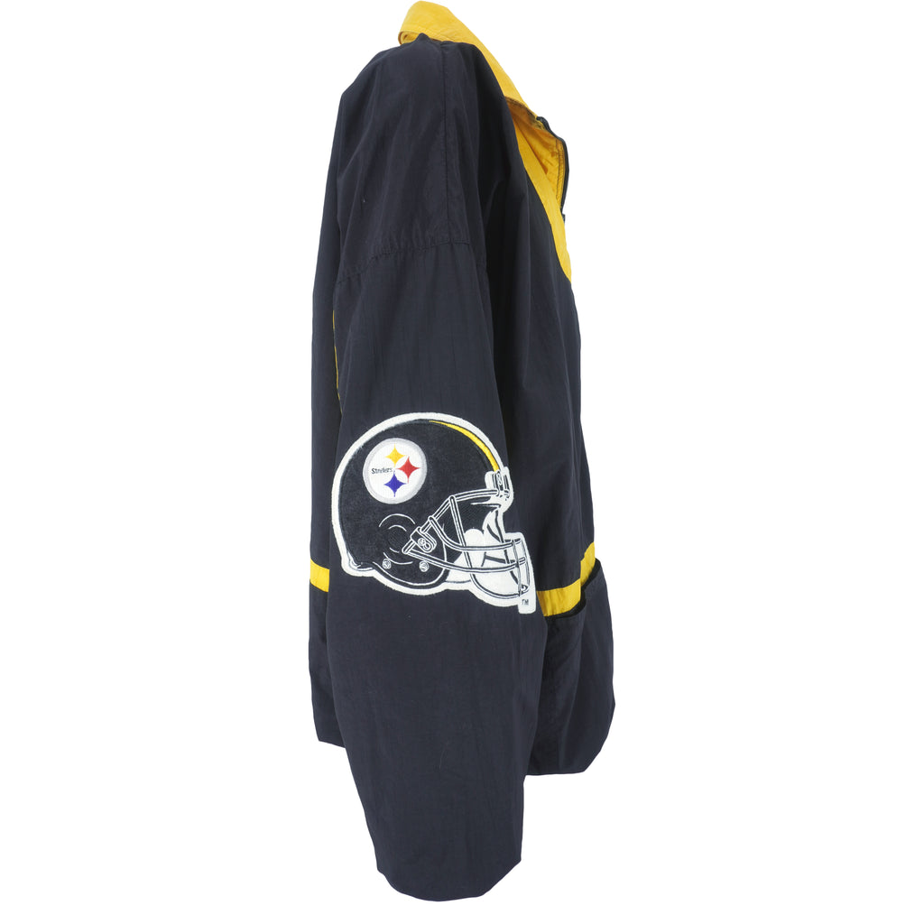 NFL - Pittsburgh Steelers Zip-Up Jacket 1990s 3X-Large Vintage Retro Football