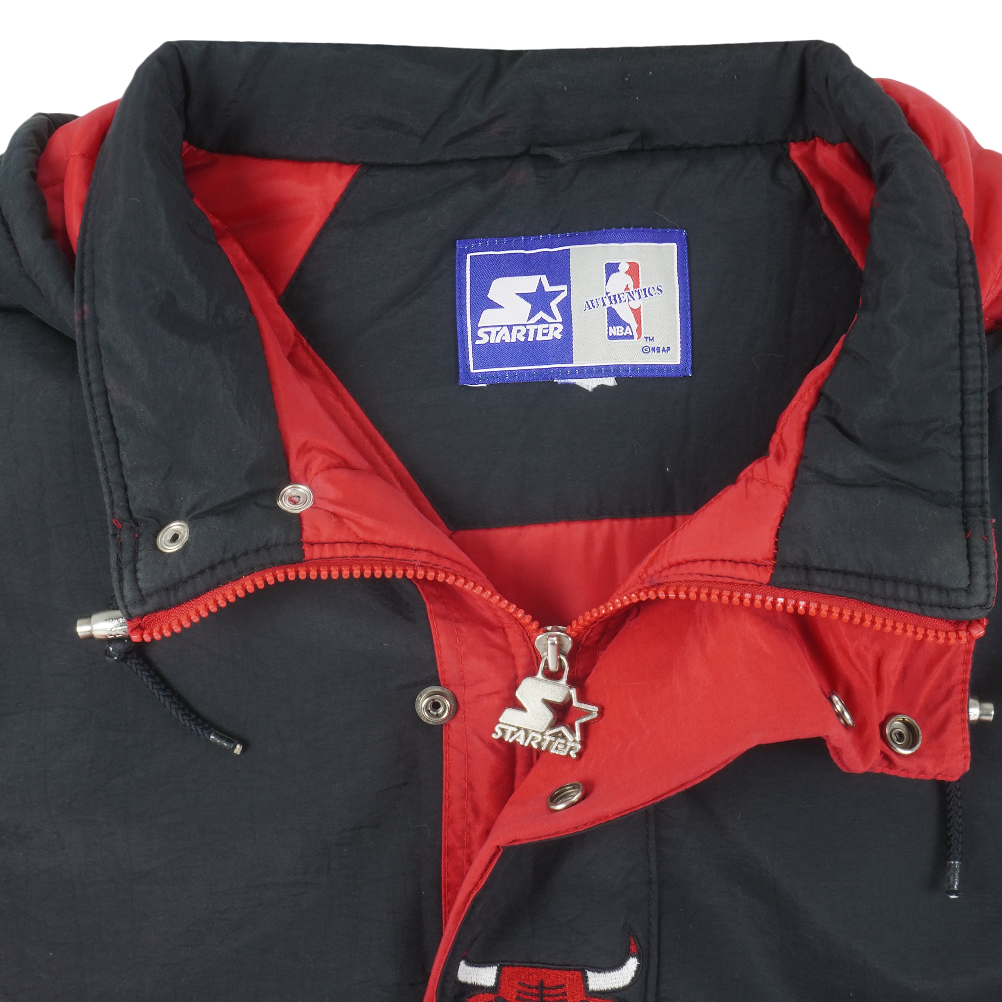 Black Label Starter Jacket Chicago Bulls Jacket for Sale in