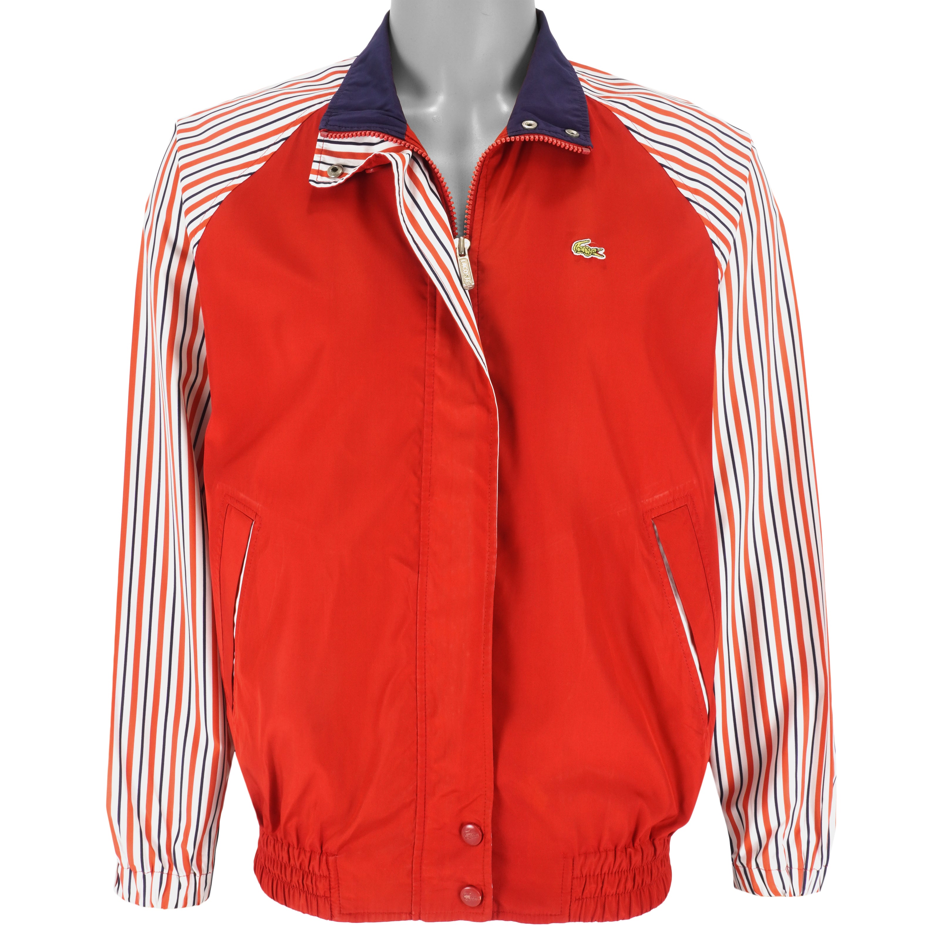 Lacoste striped clearance jacket