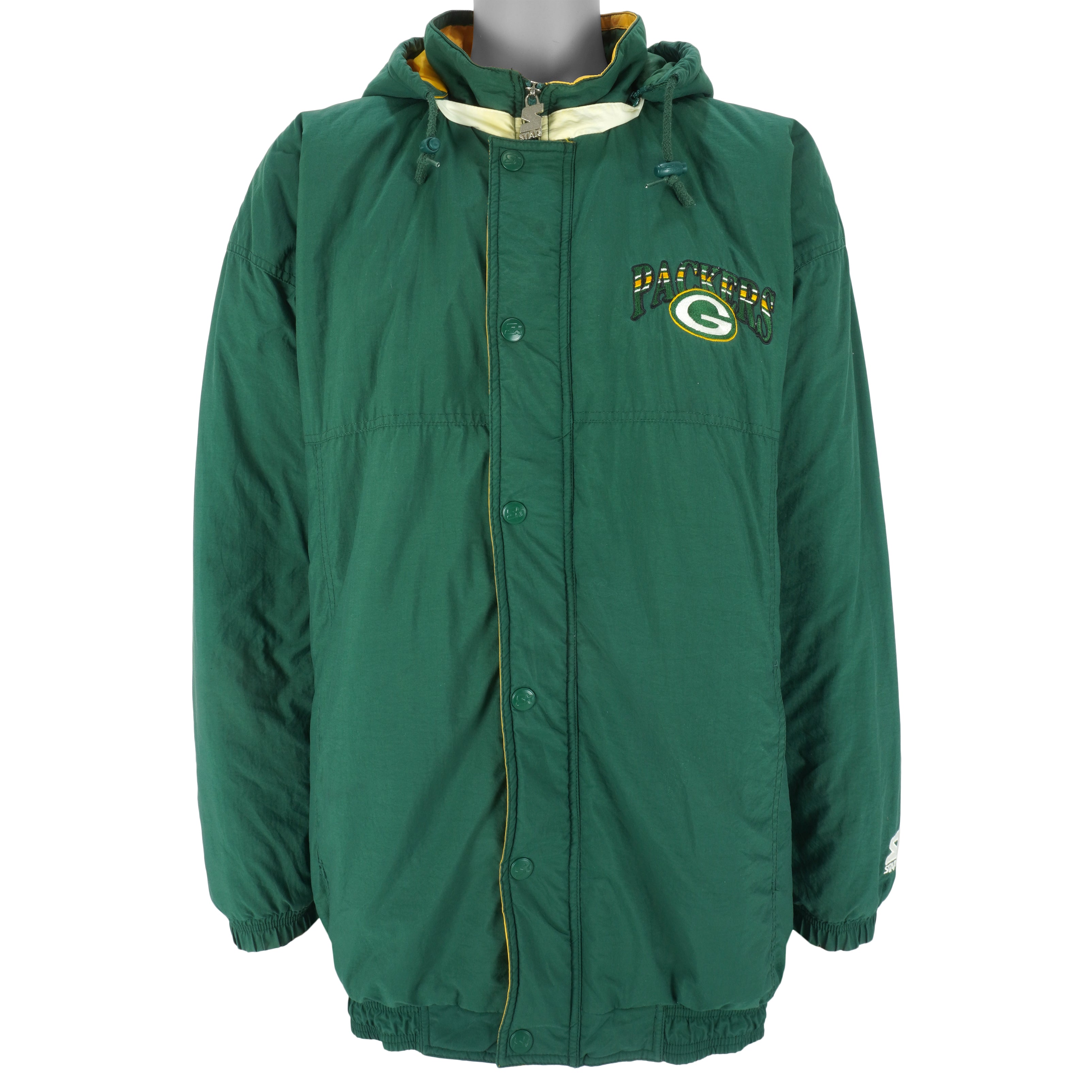 Vintage Green Bay Packers Raincoat