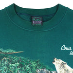 Vintage (Habitat) - Wolves Crew Neck Sweatshirt 1990s XX-Large Vintage Retro