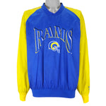 NFL (Logo 7) - St. Louis Rams Pullover Windbreaker 1990s Large Vintage Retro